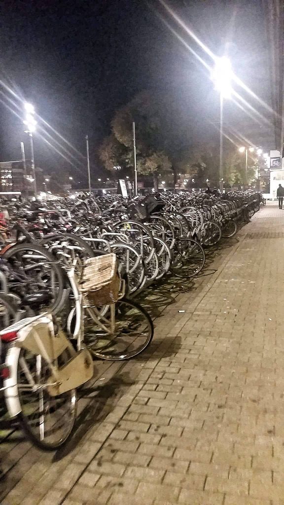 Amsterdam Bike Parking Lot