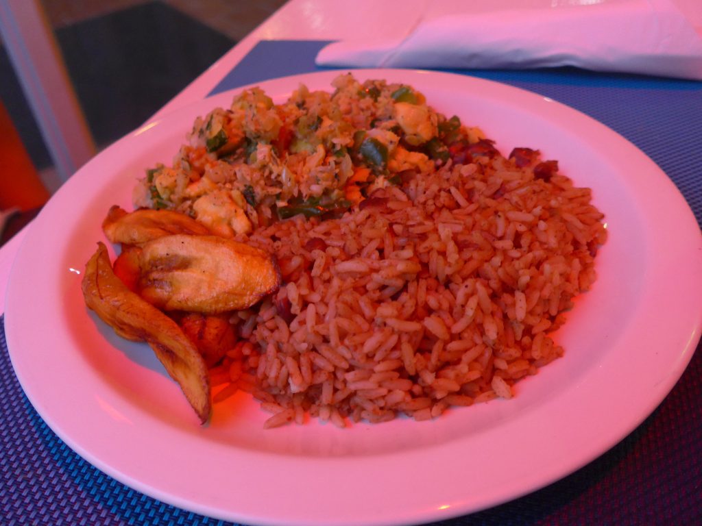 Ackee and Salt Fish at Irie Foods