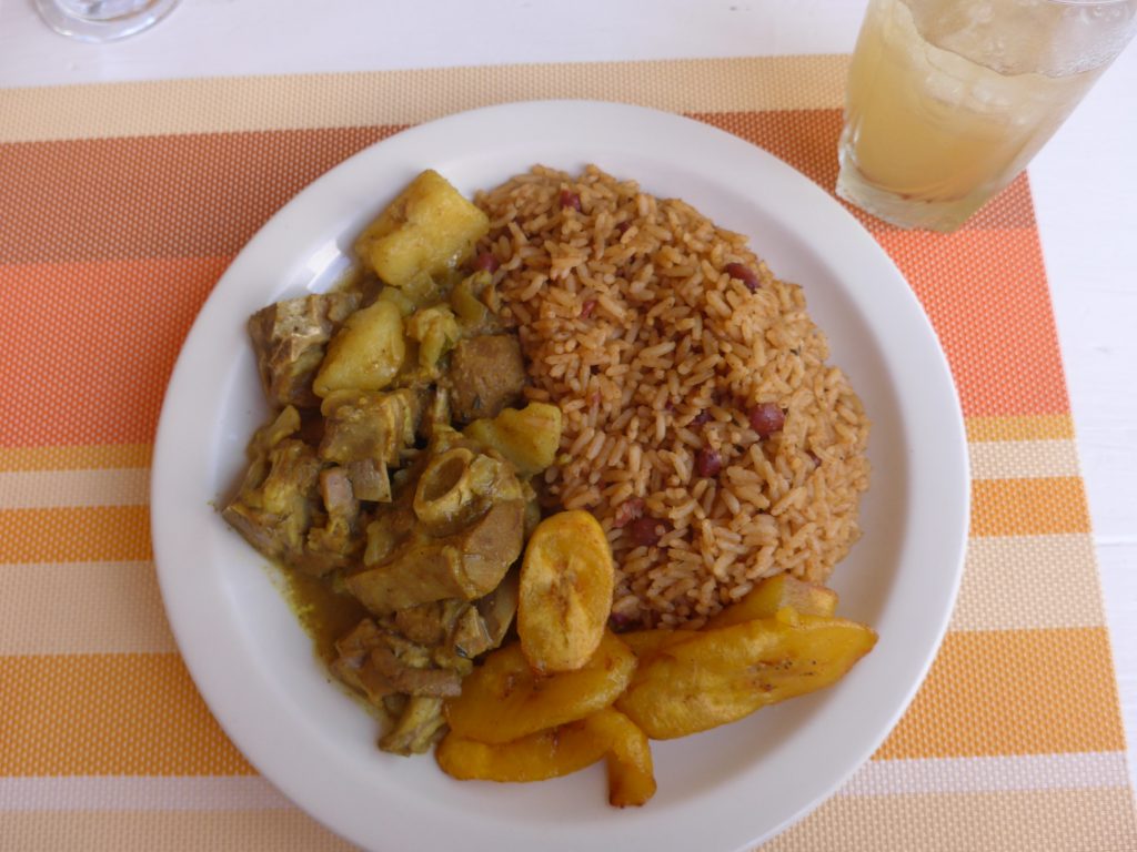 Curried Lamb at Irie Foods