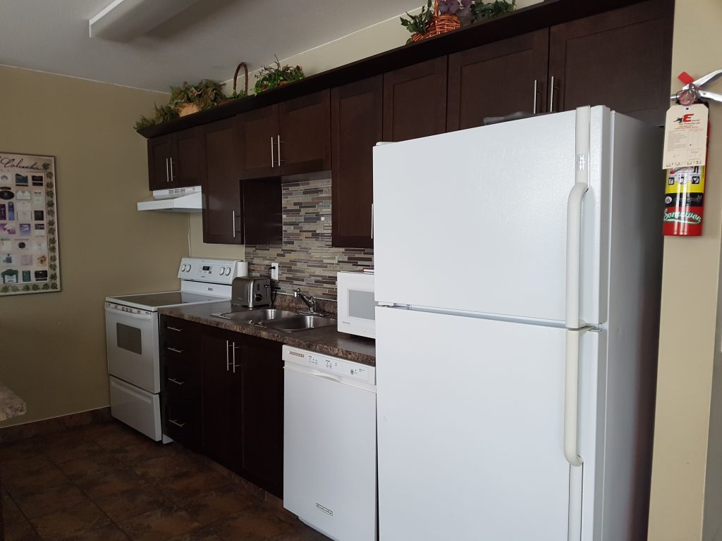 Kitchen at Plaza on the Ridge Condo