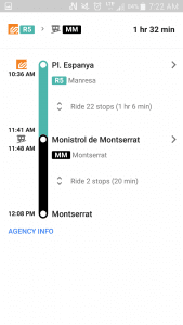 R5 Manresa train schedule