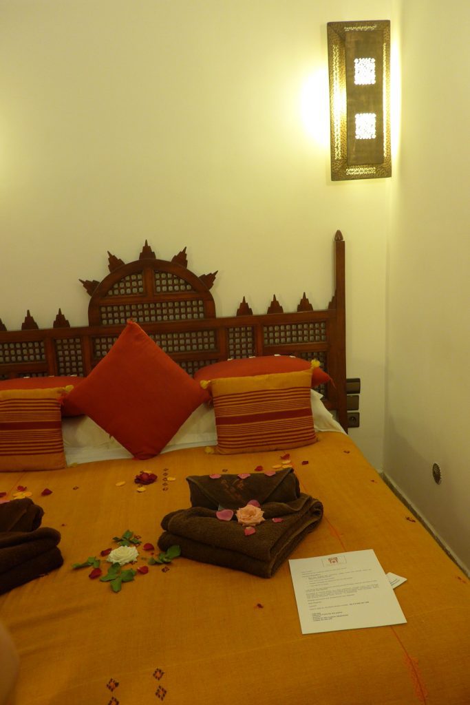Aicha Bed at Riad Dar Dialkoum