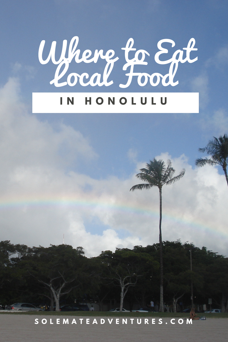 A guide to our favorite local foodie places in Honolulu, Hawaii!