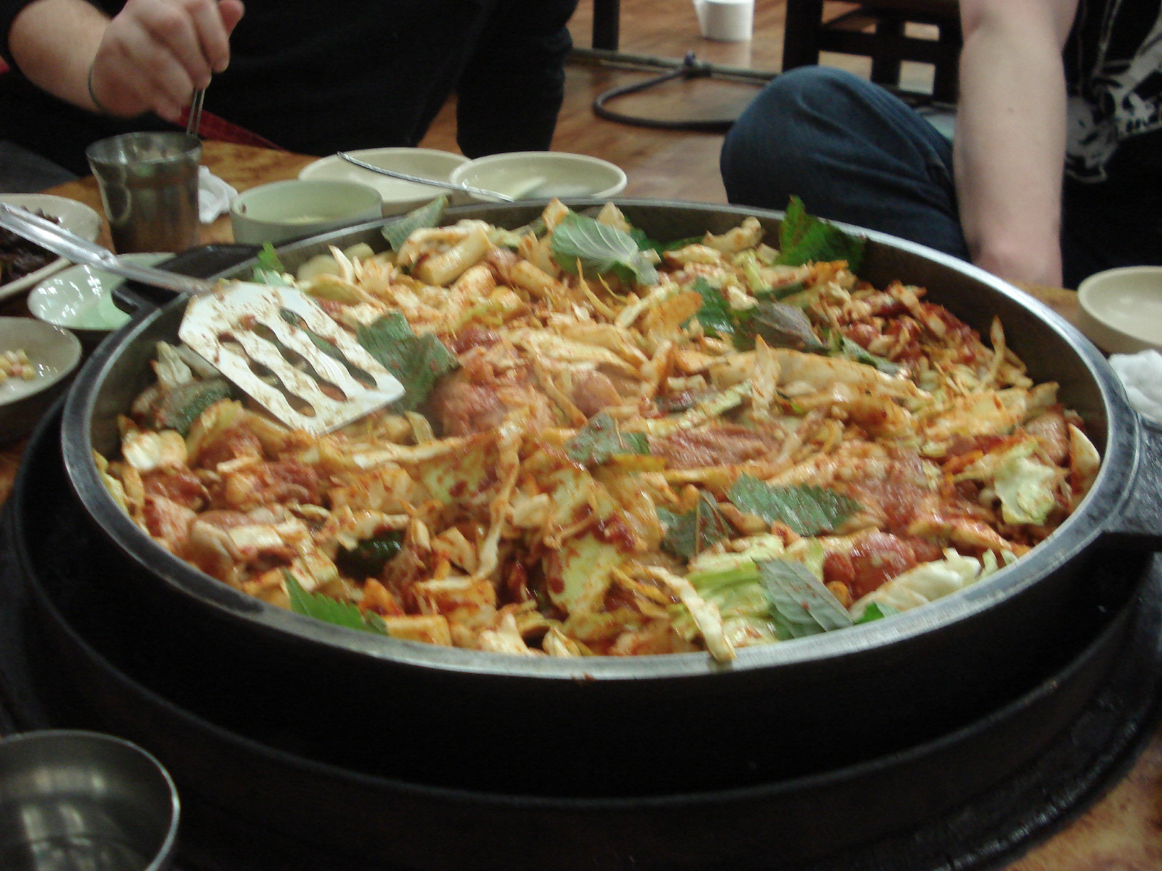 Dakgalbi Cooked