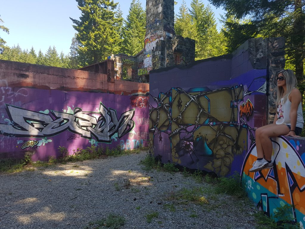 Sooke Potholes Graffiti