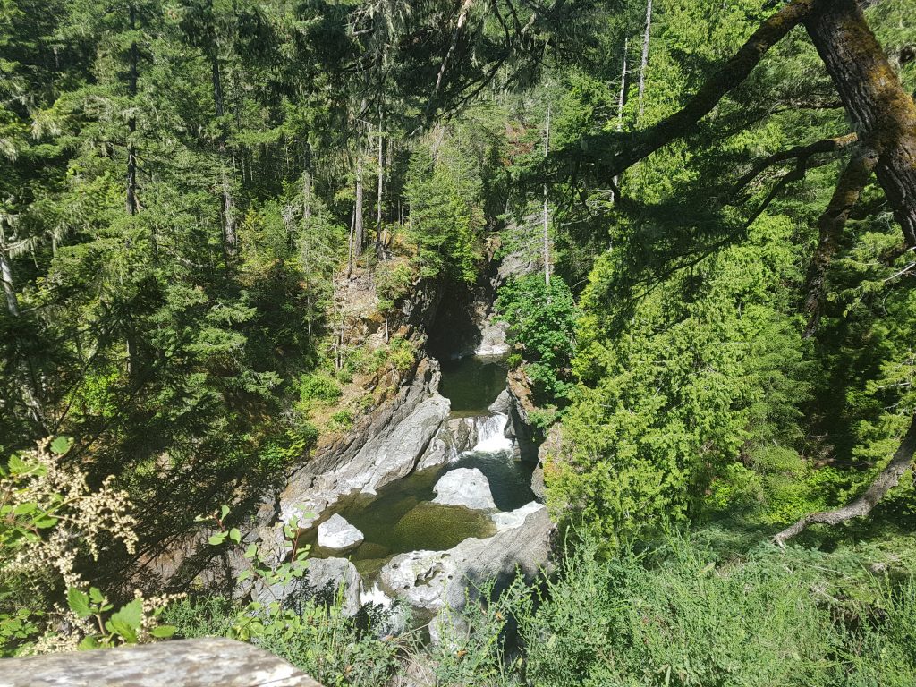 Sooke Potholes Viewpoint