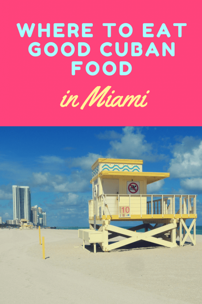 Miami has a very strong Cuban influence. Though you can find food from many different regions, like Mexican or Italian, Cuban is the most common in South Beach. We made sure to eat Cuban food at least once every day during our trip because it was that good! Here is a guide to some of our favourites: