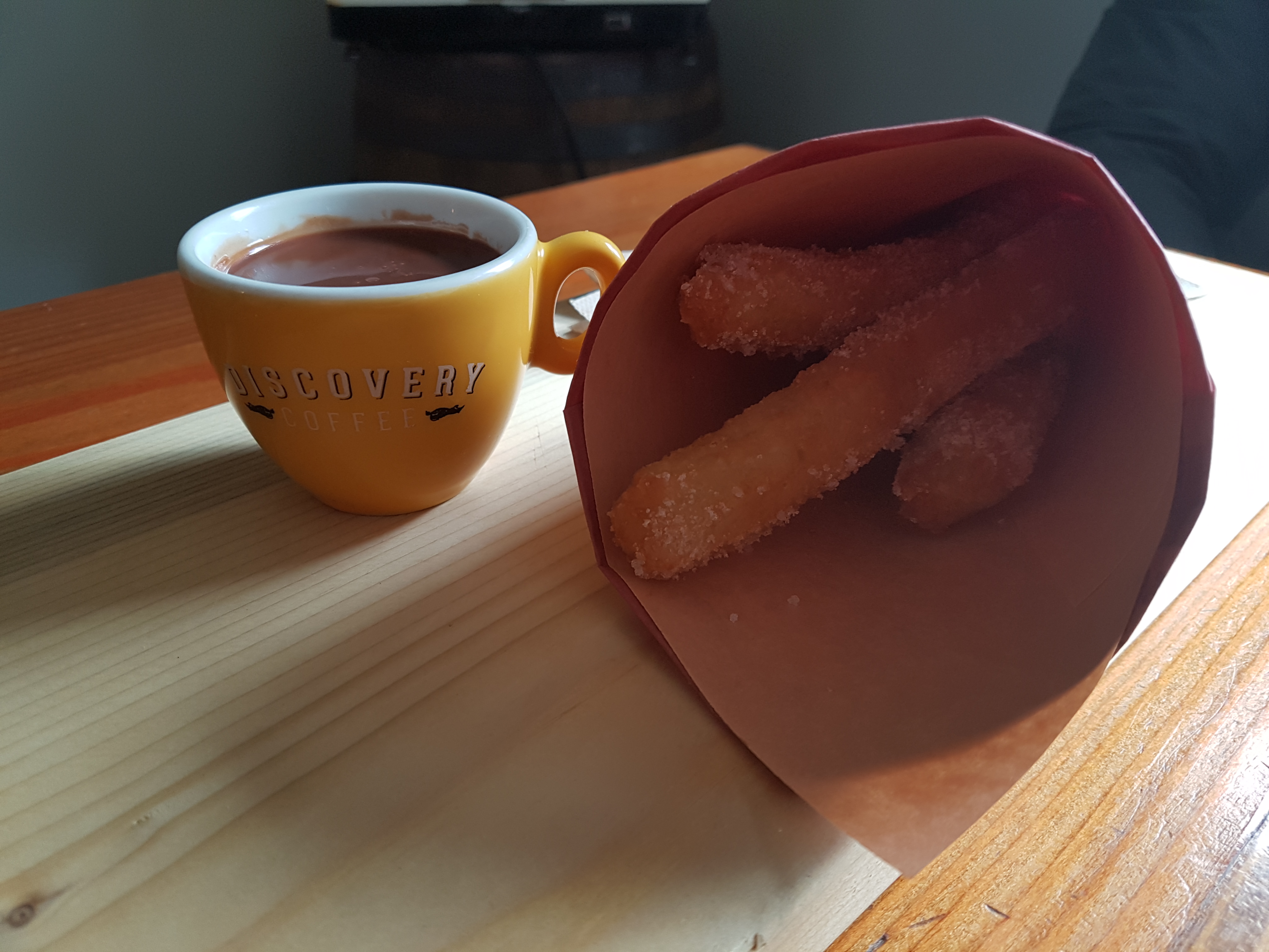 Chorizo & Co Victoria Churros con chocolate