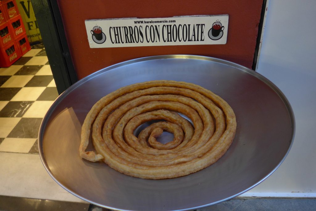 Churros at Bar El comercio