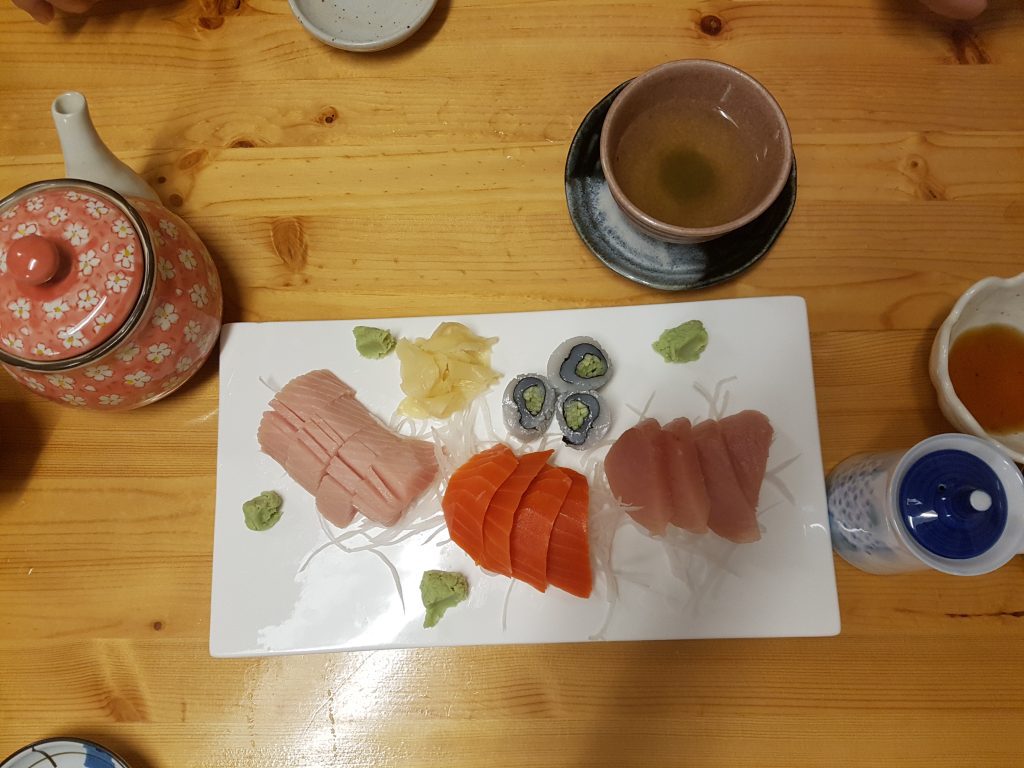 Sashimi at Maiko