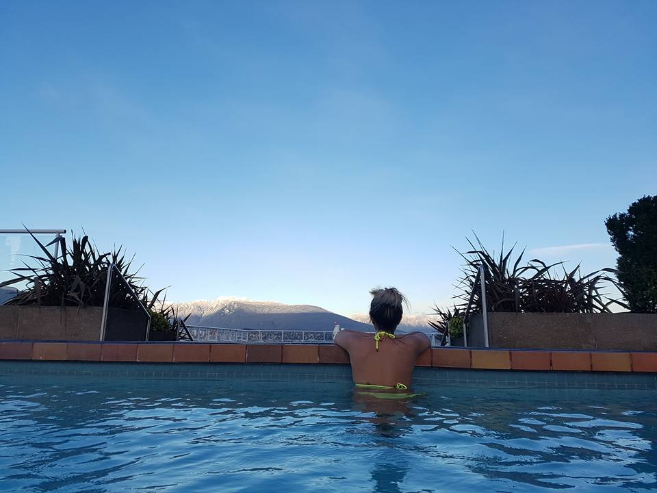 Heated Outdoor Pool at Pan Pacific Vancouver