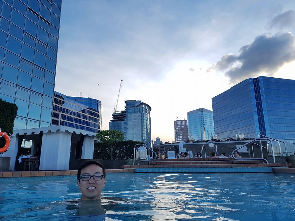 Outdoor Heated Pool at Pan Pacific Vancouver