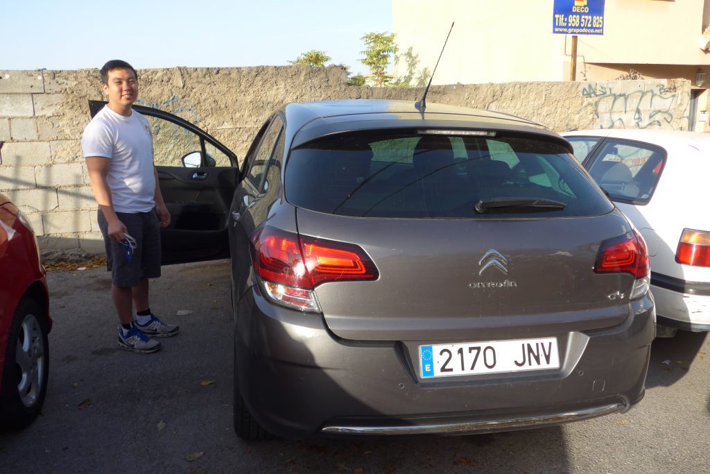 Renting a car in Spain