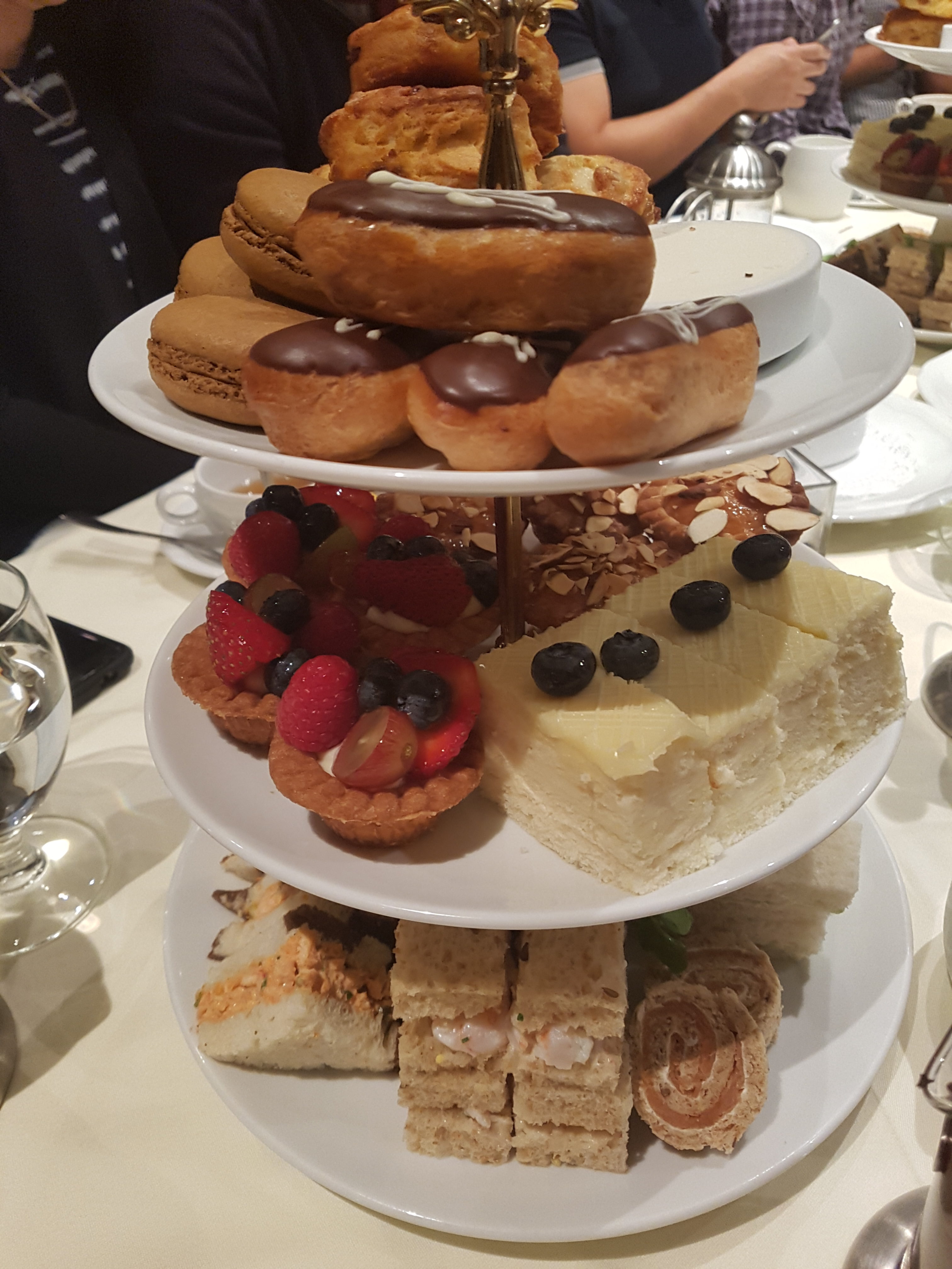 Bacchus Lounge Afternoon Tea Tiers 