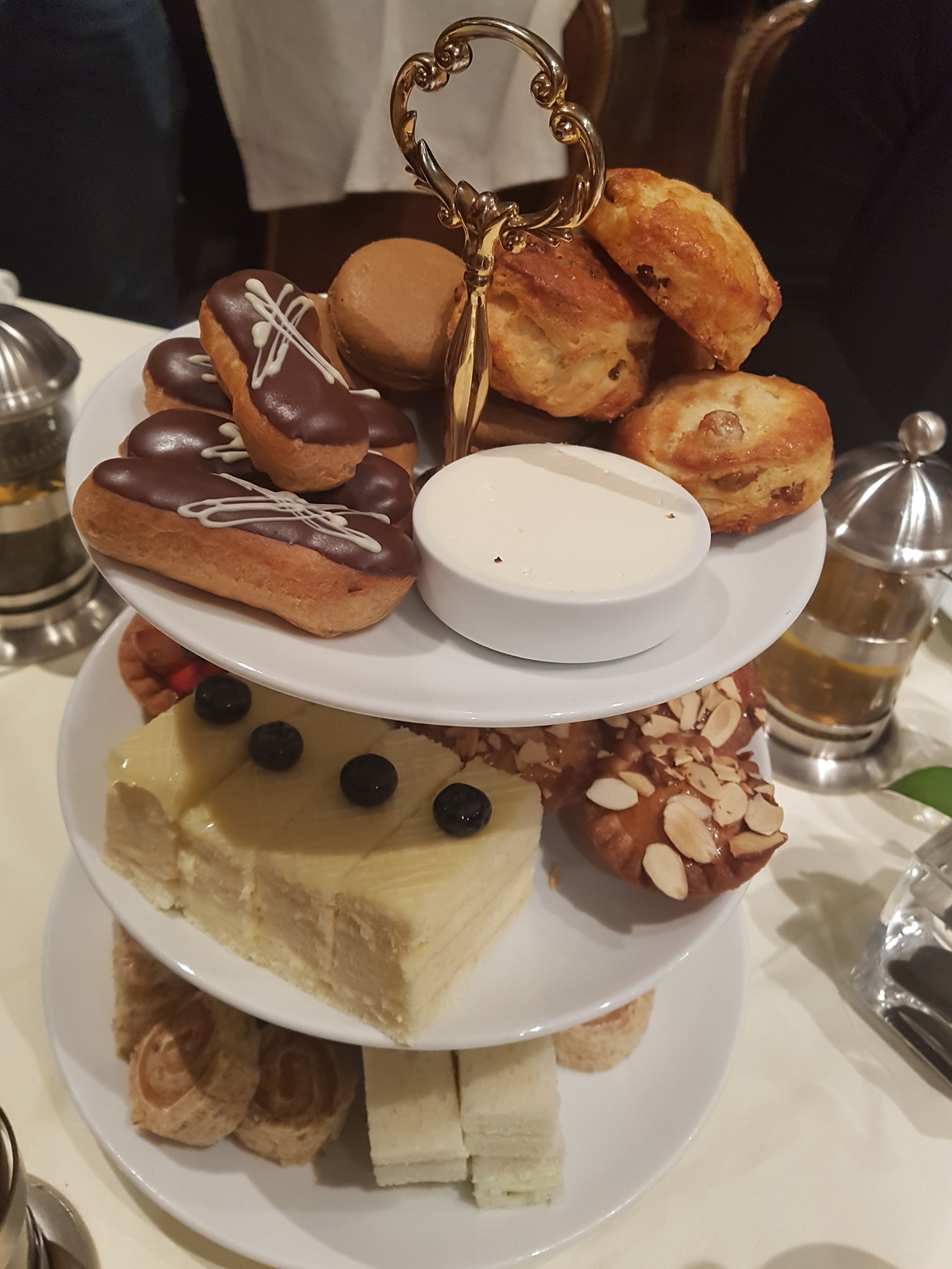 Bacchus Lounge Afternoon Tea Tiers