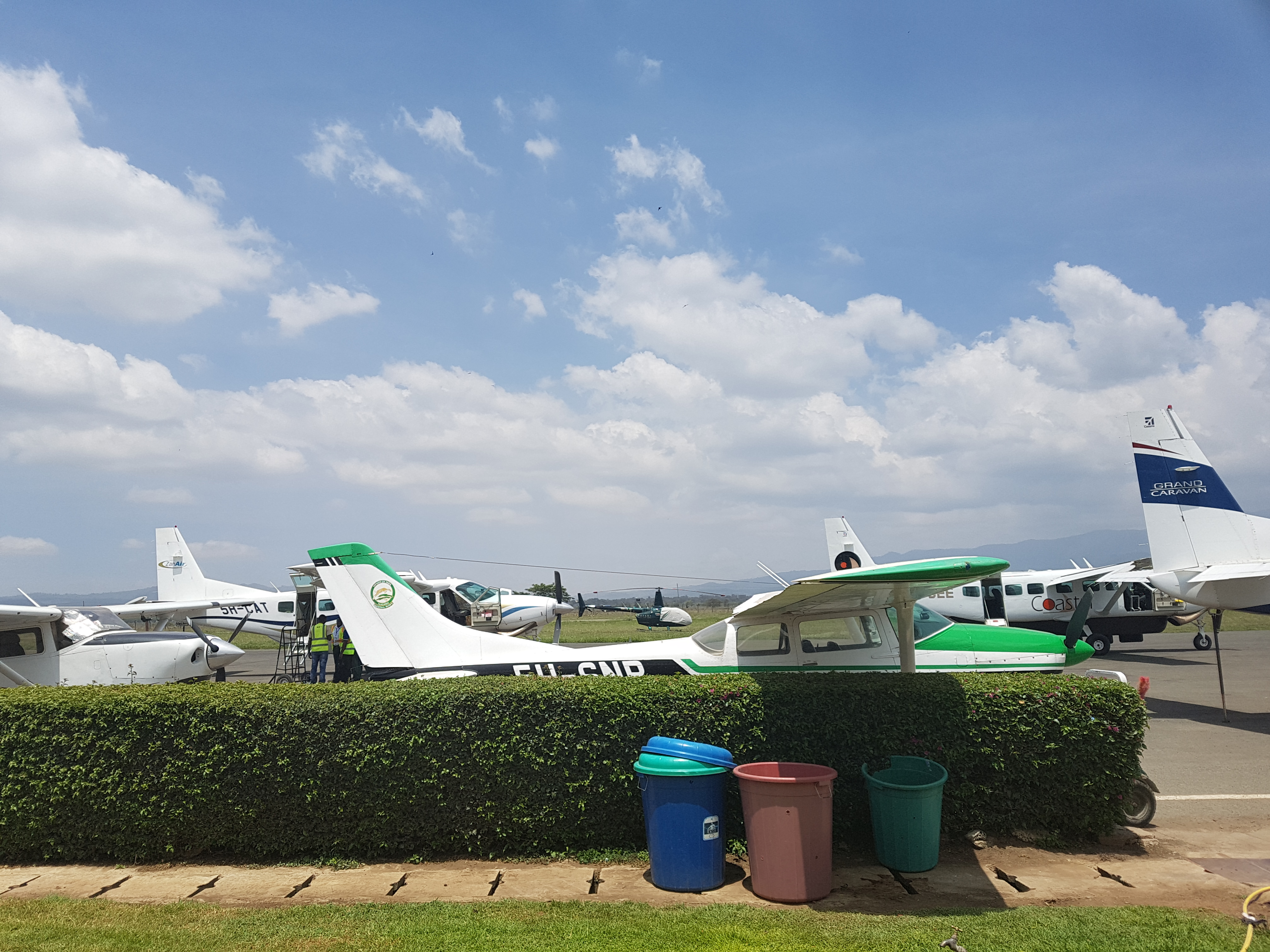 Arusha Airport Small Airplanes