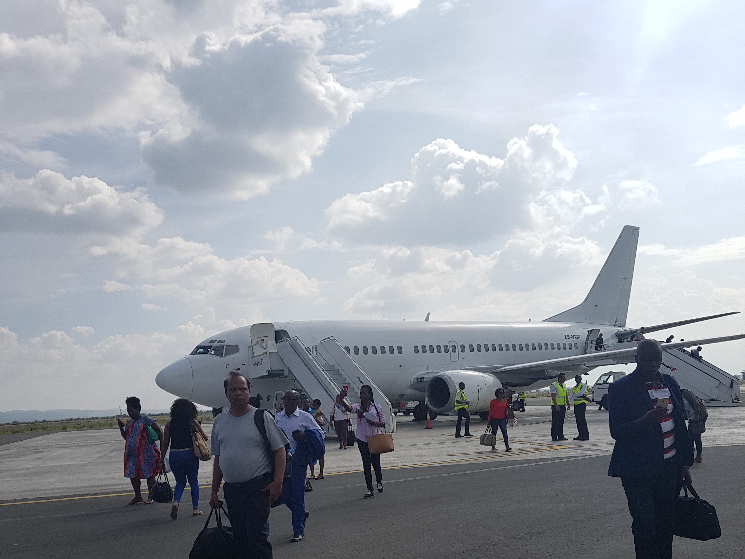 Fastjet unmarked plane