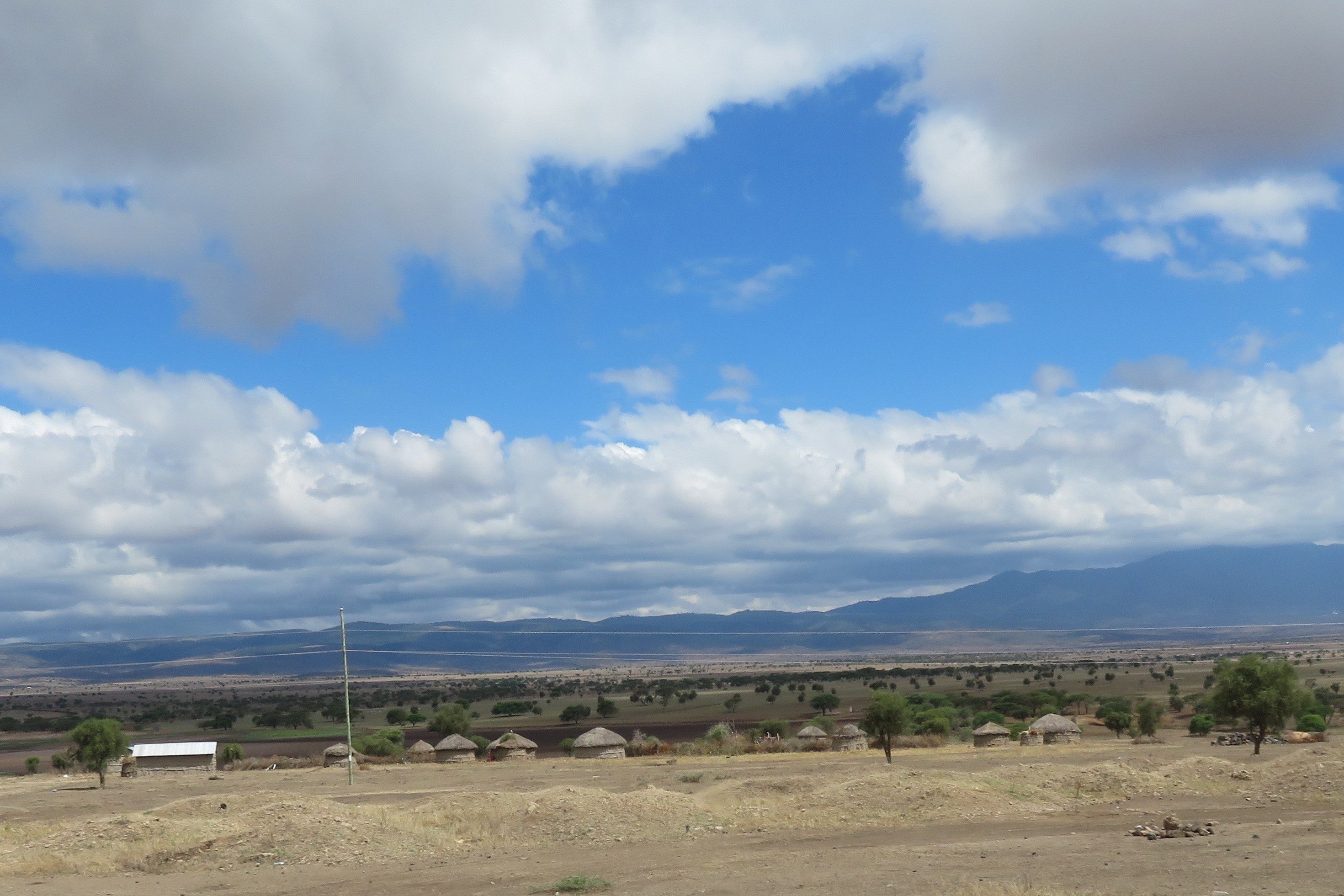 Maasai hut