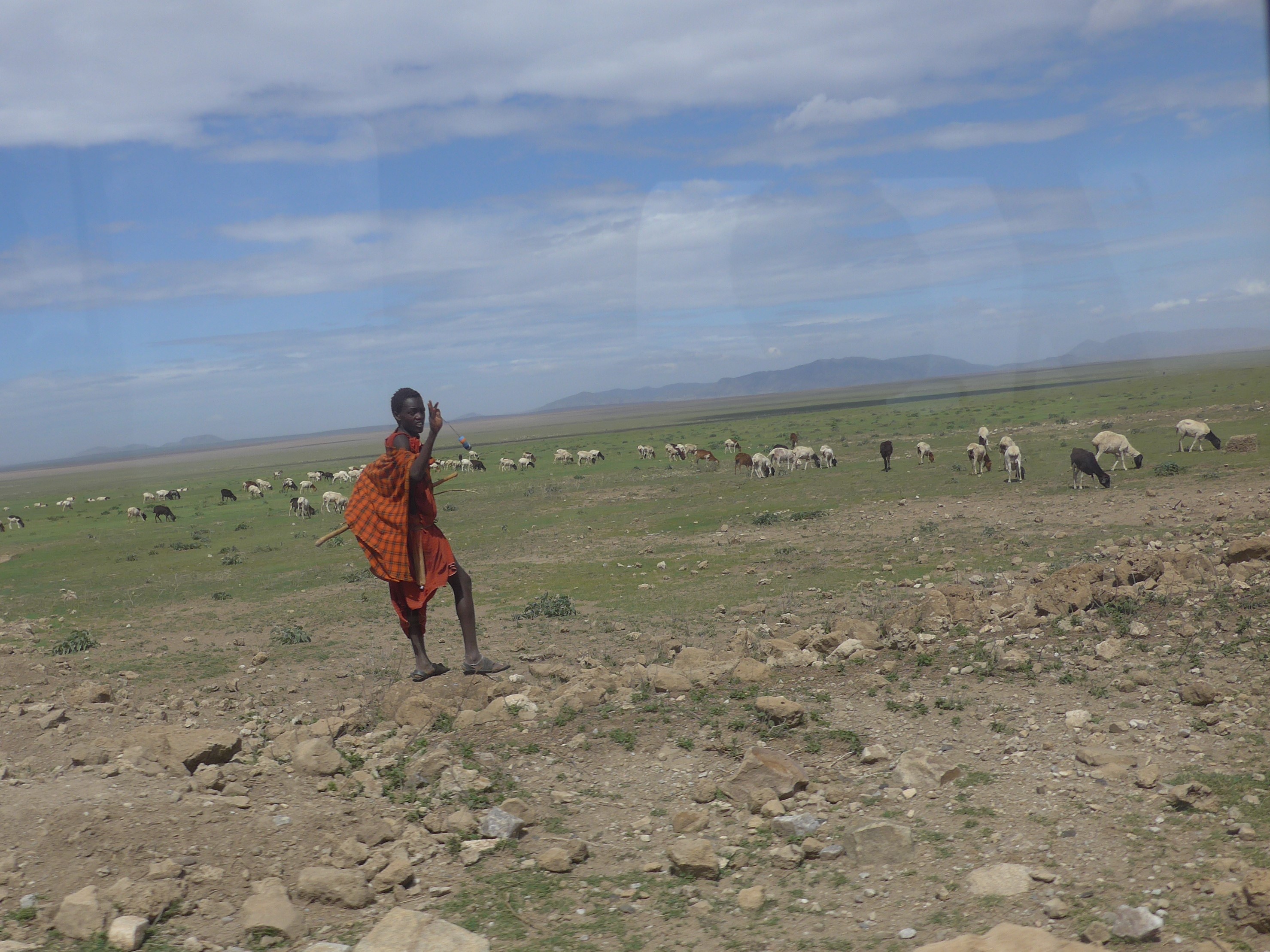 Maasai in Ngorongoro 