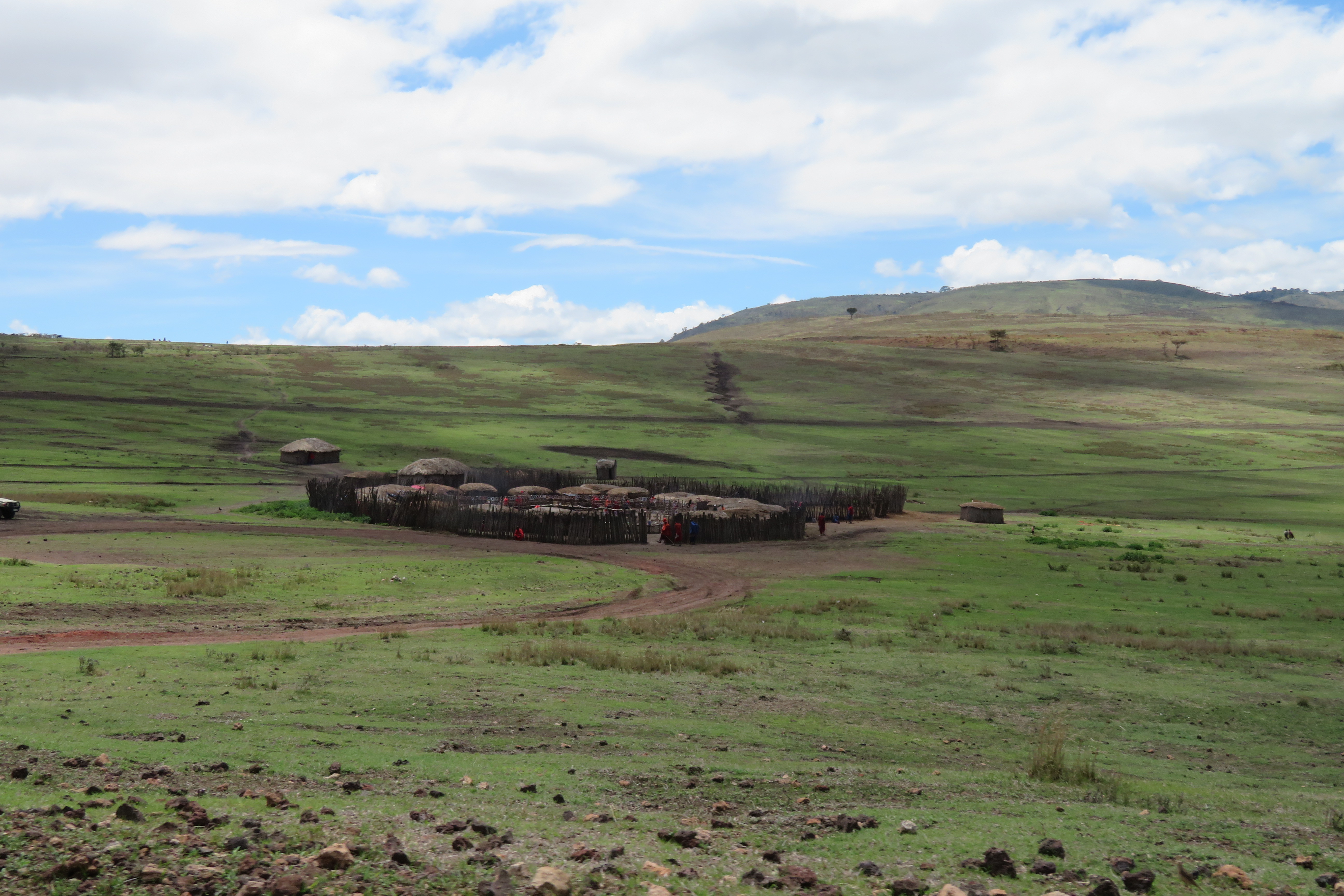 Maasai village