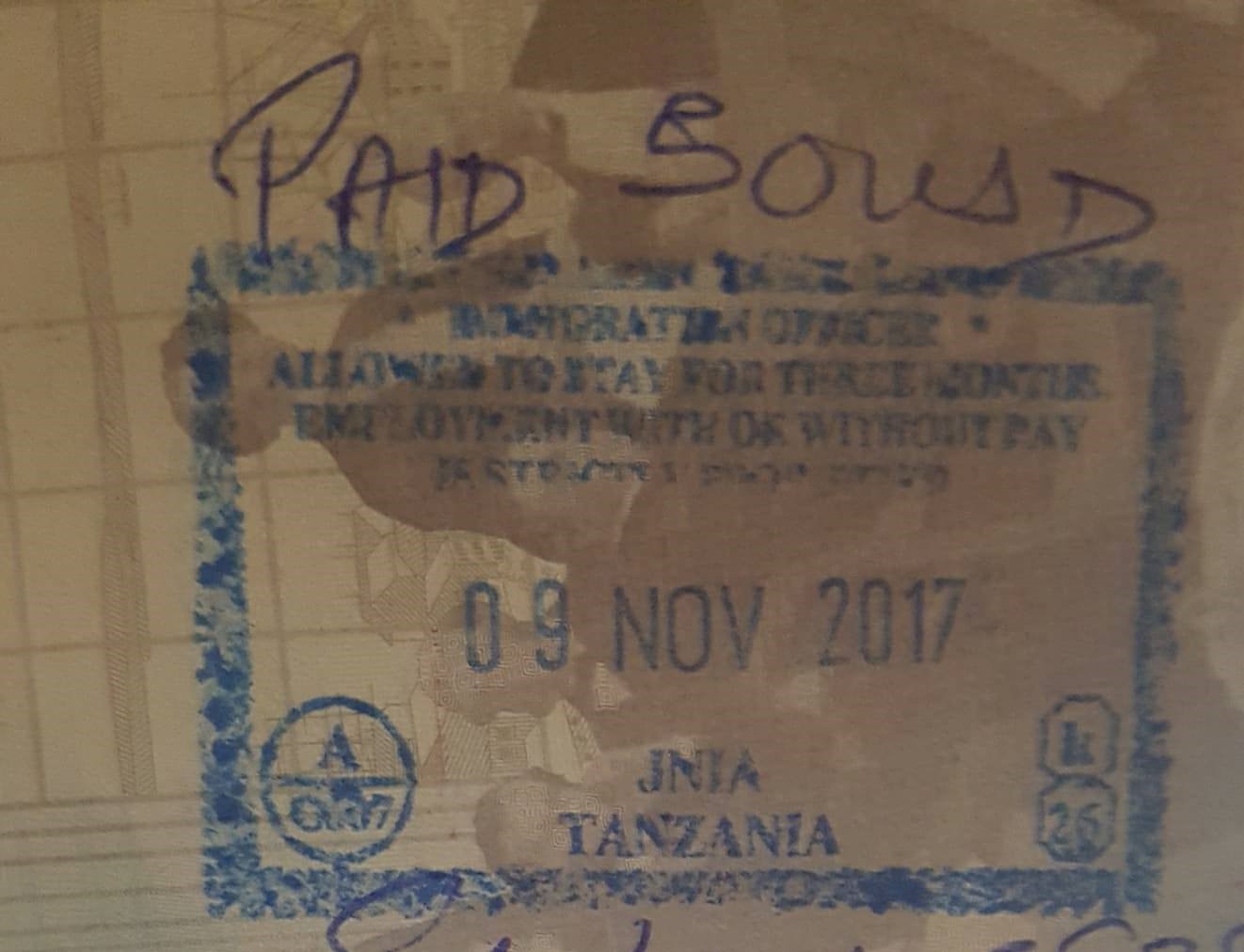 Tanzania Visa