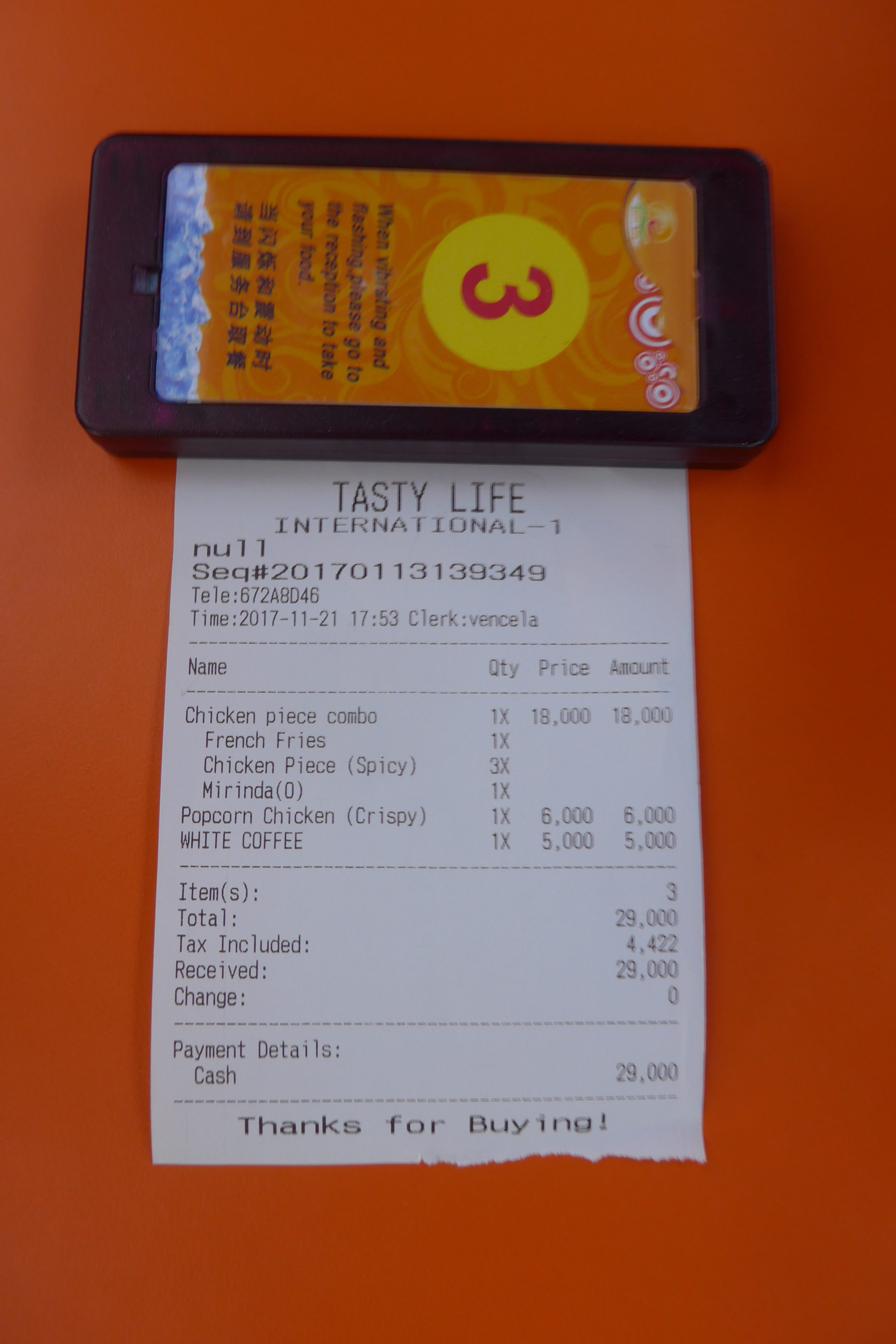 Tasty Life Receipt