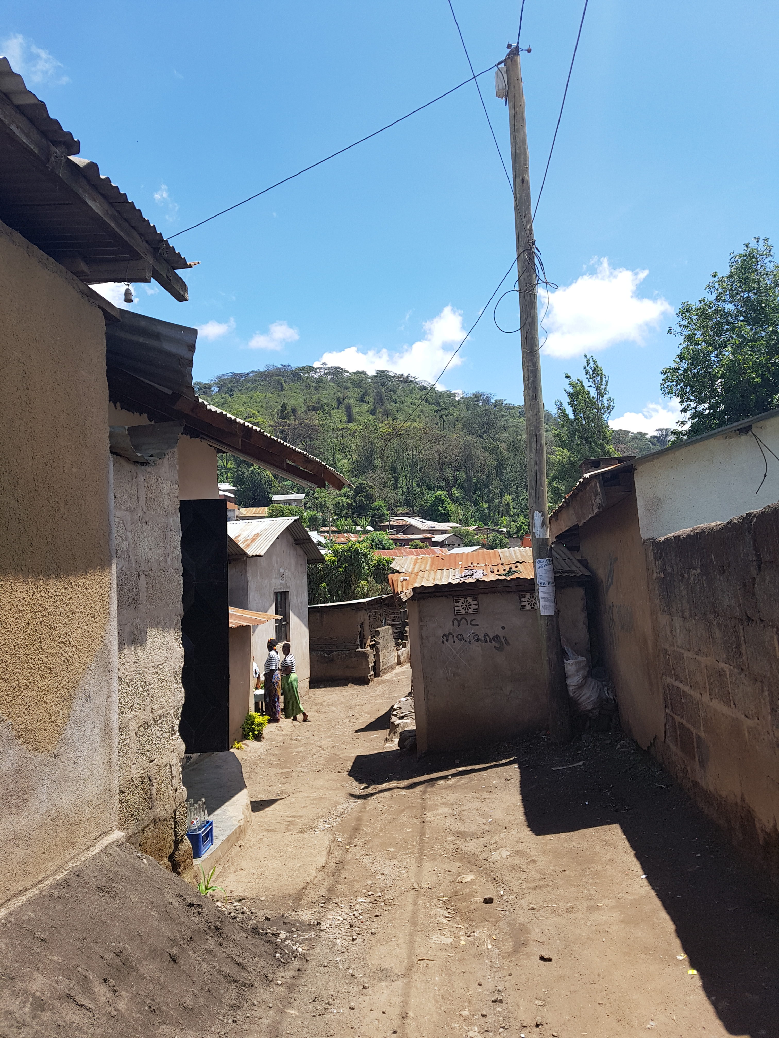 Walking to Massai's Home