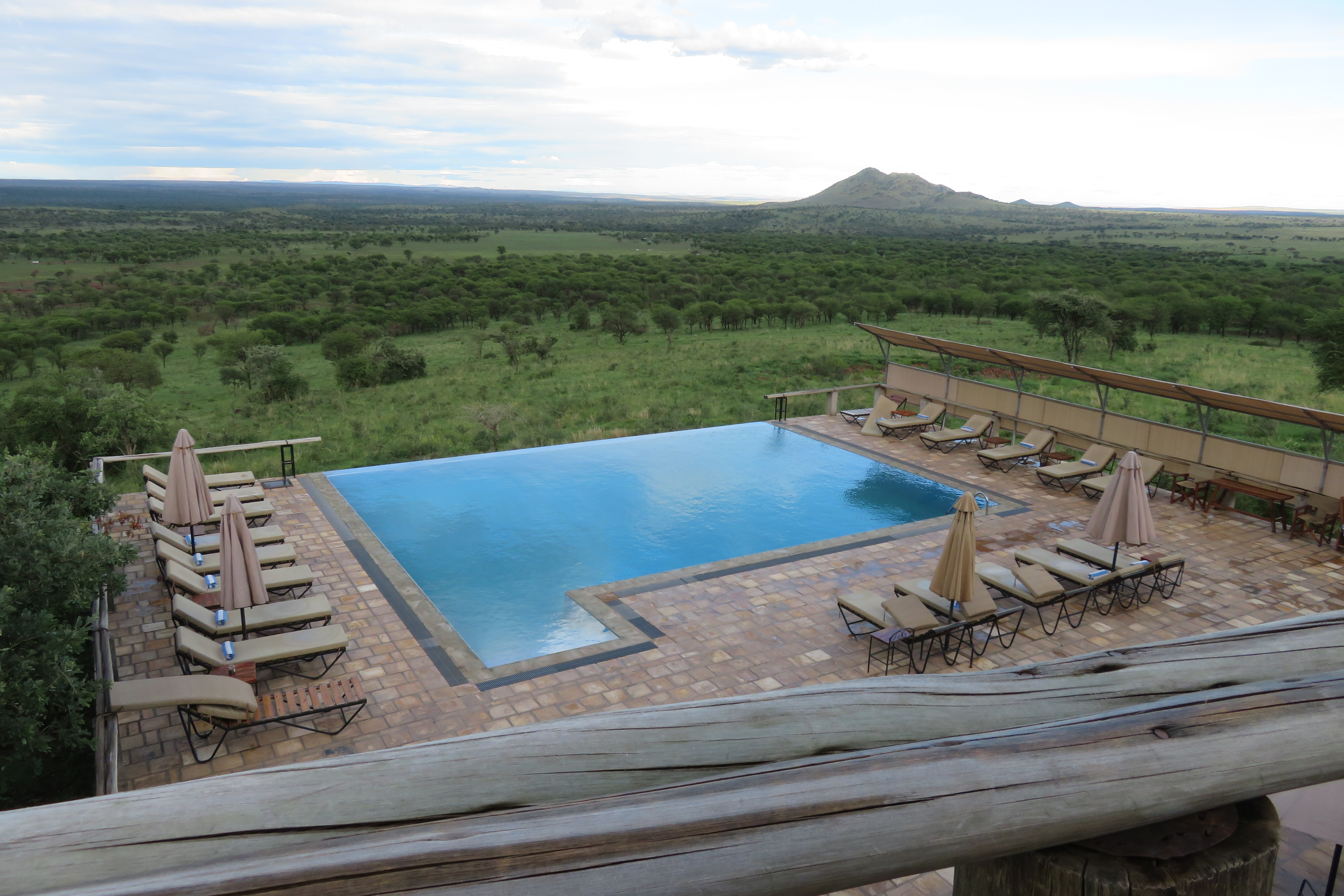 Kubu Kubu Pool View from Lobby