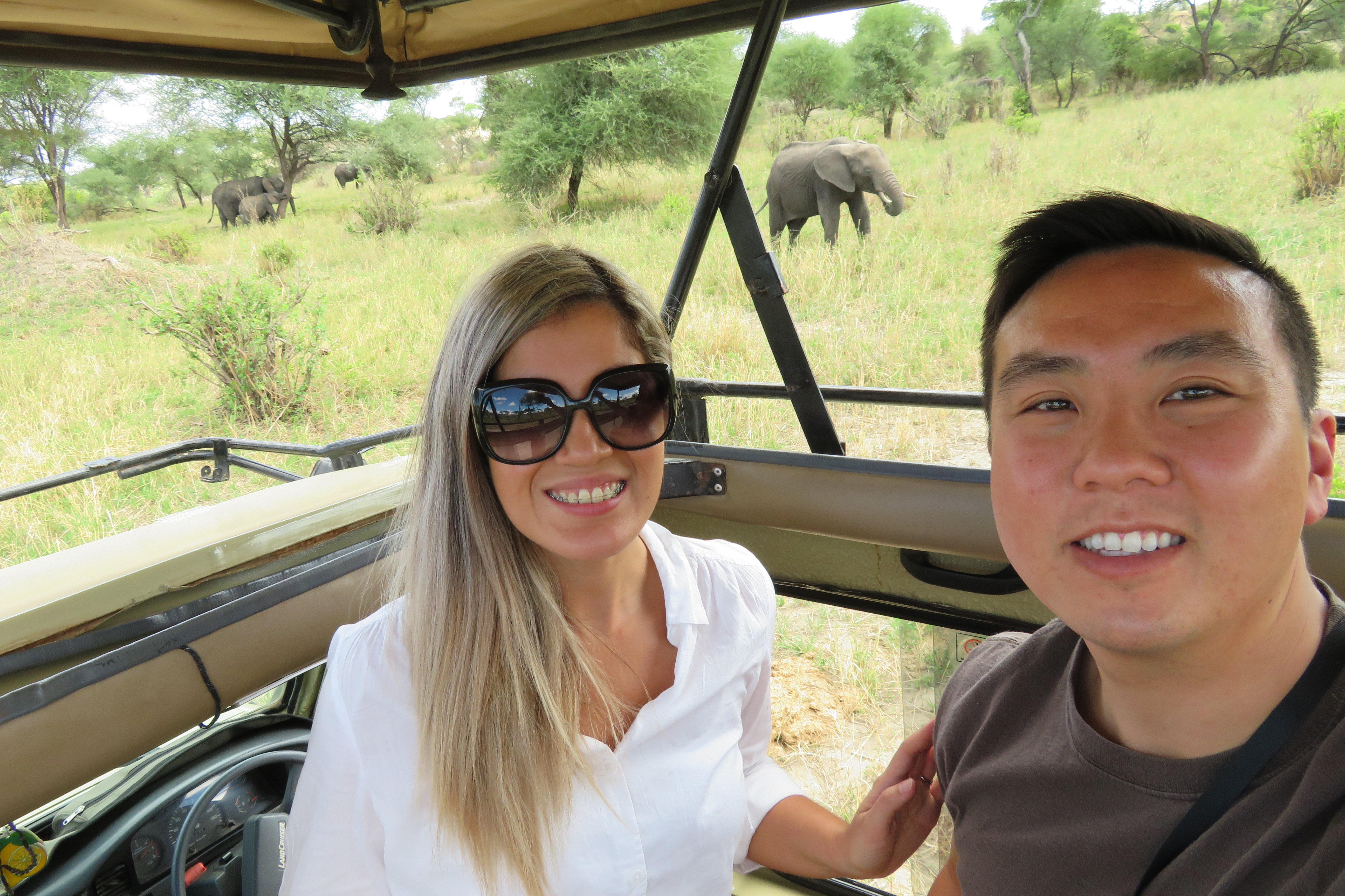 Safari outfit in Tarangire