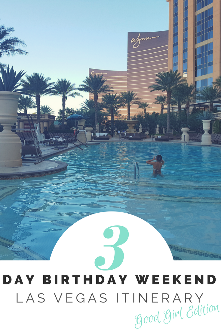 Looking to celebrate a birthday in Vegas but not a big drinker nor gambler? No problem. Here is your perfect, relaxing 3 Day Birthday Weekend Itinerary!