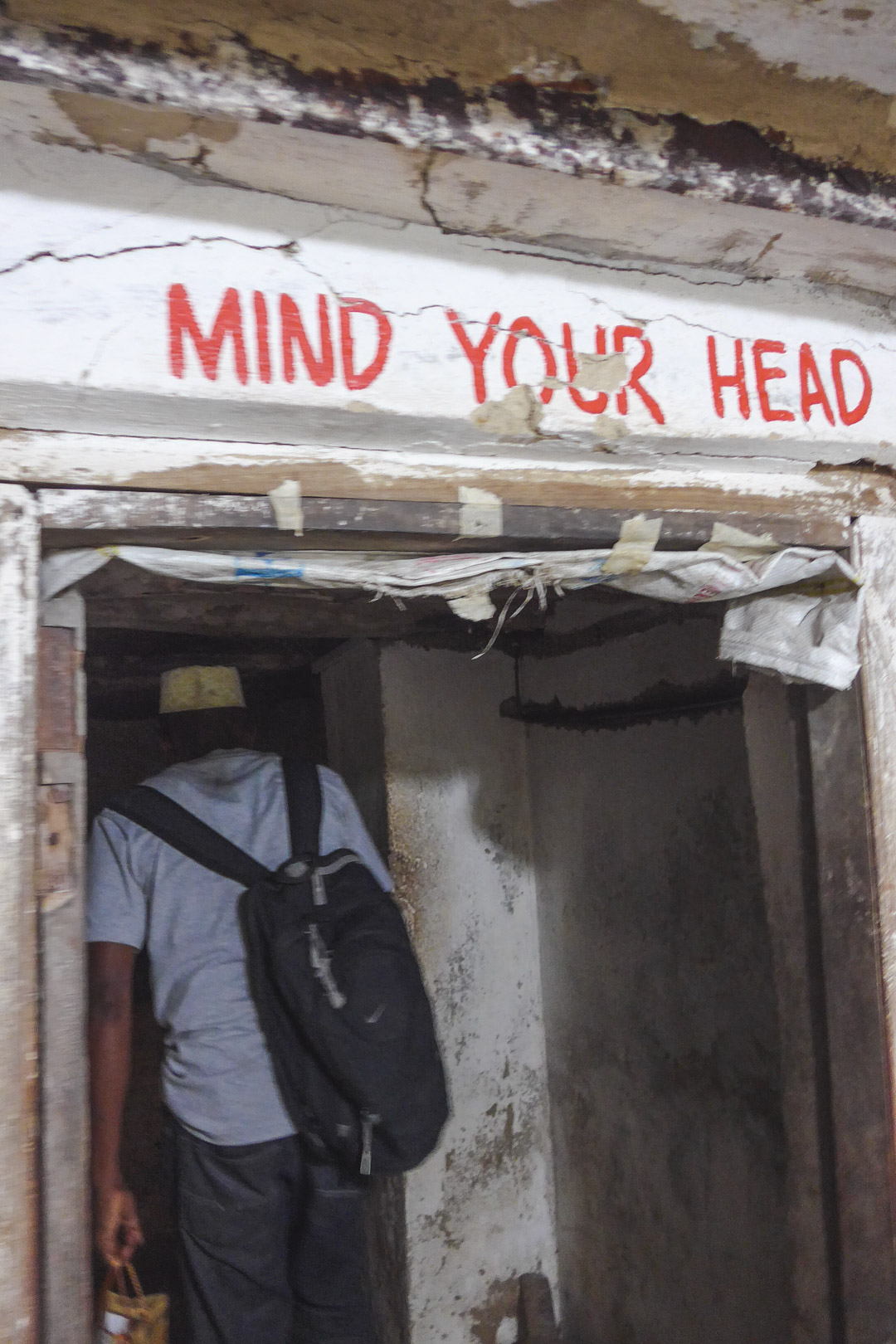 Stone Town Slave Chamber entrance