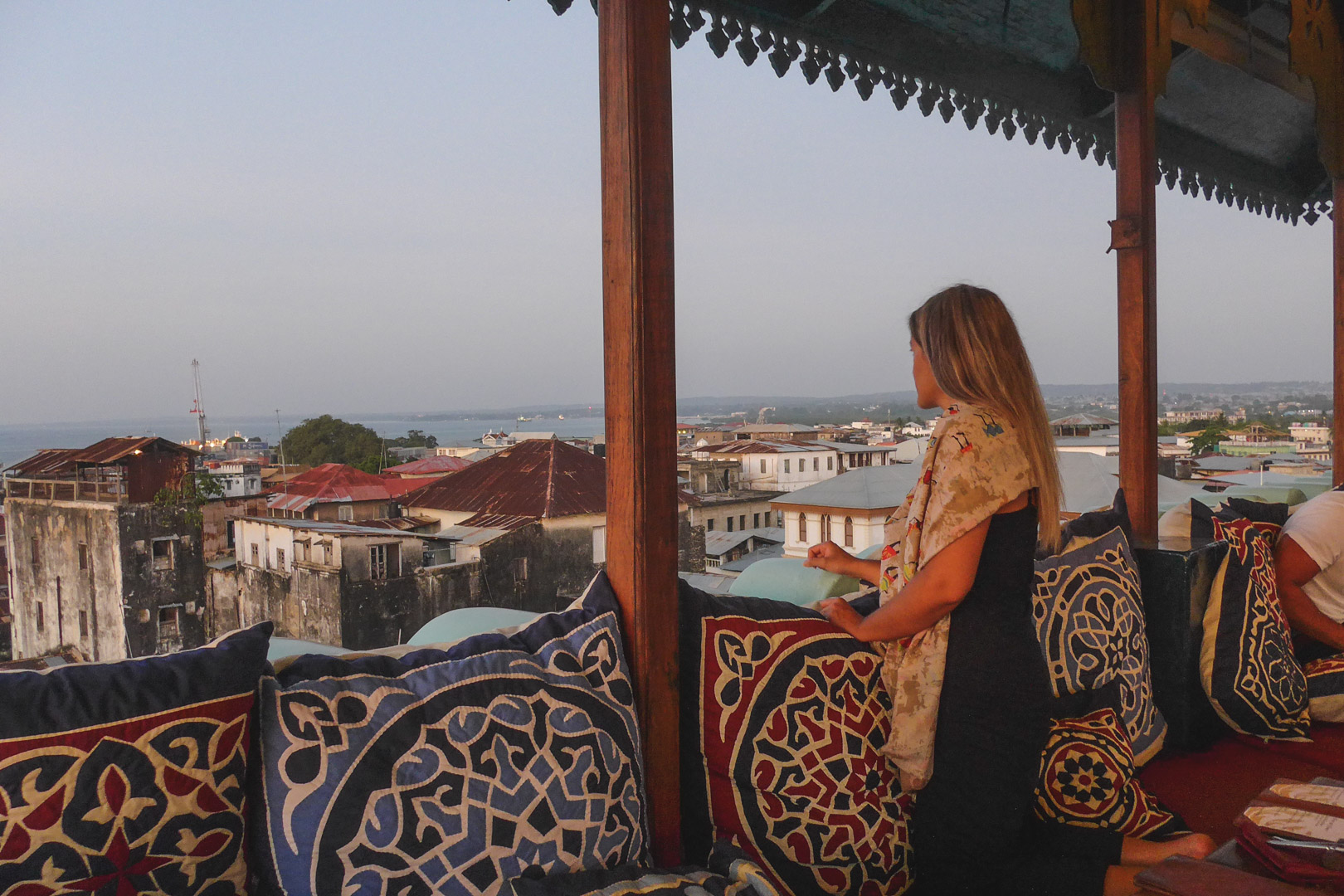 Stone Town Tea House Restaurant Sunset View