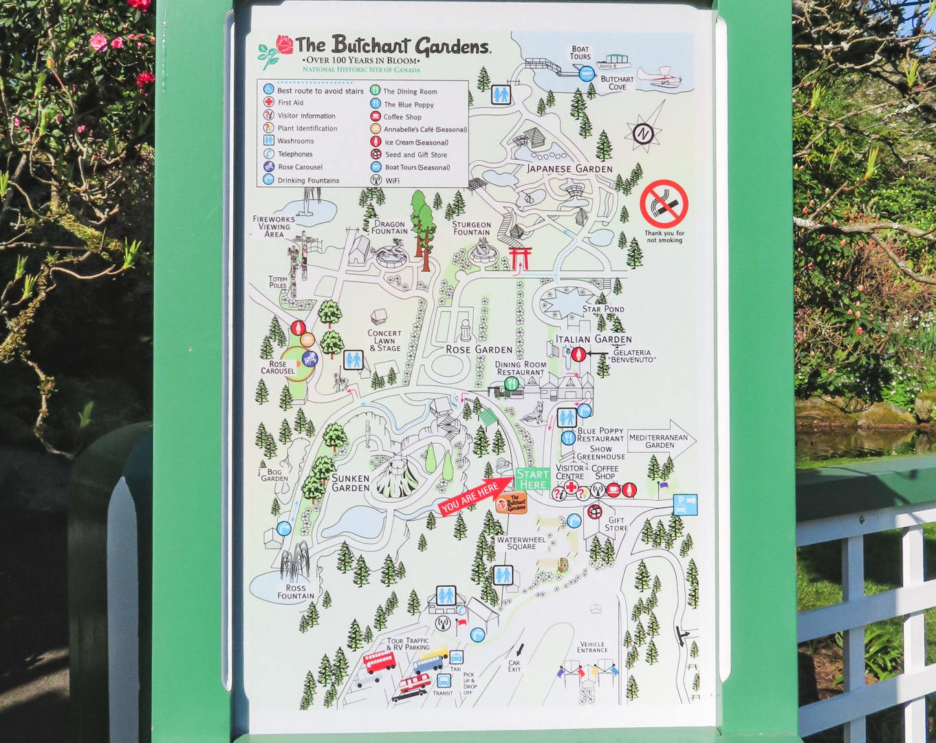 The Butchart Gardens – Victoria, Canada – Visiting in the Summer