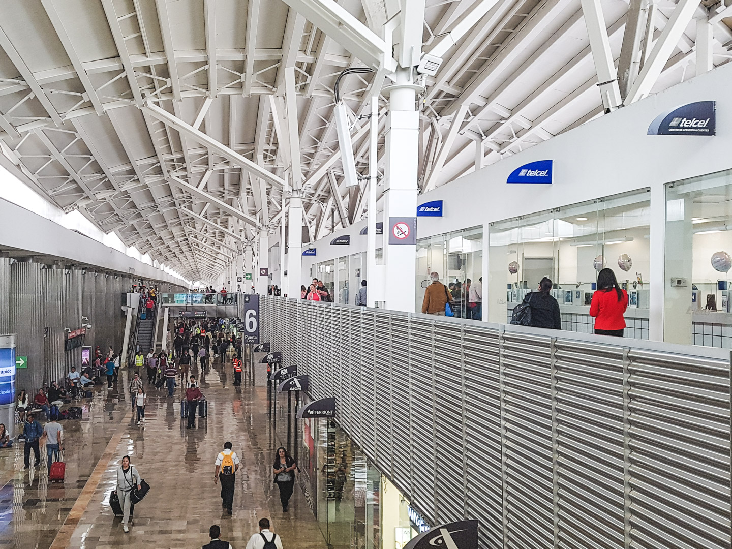 Mexico City Airport Telcel Shop