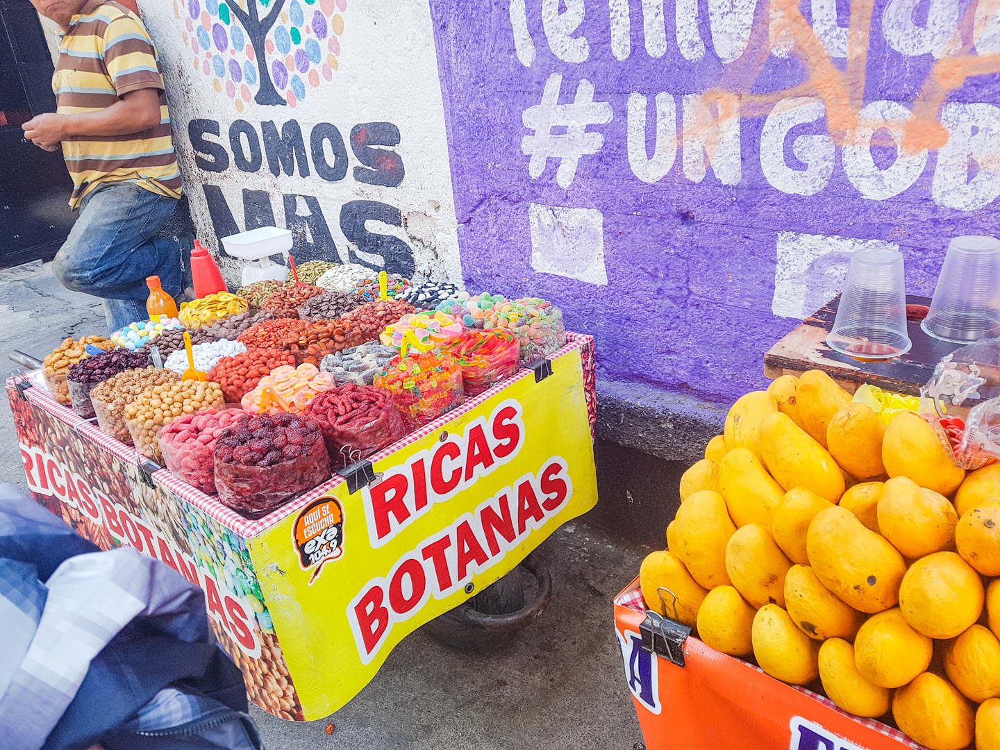 Mexico City Budget Foodie Kiosco Morisco Snack Carts