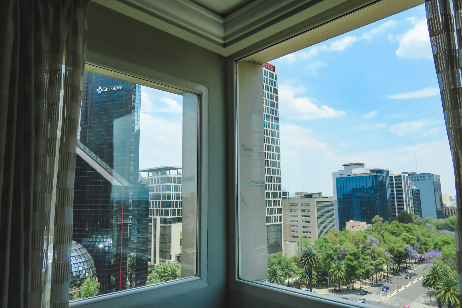 Mexico City Marriott Reforma City View from Room