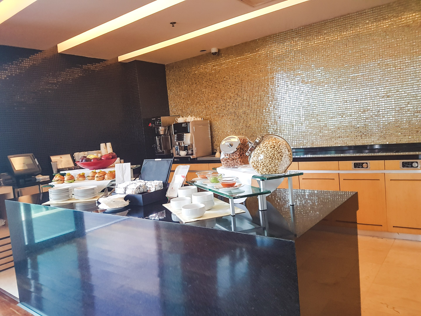 Mexico City Marriott Reforma Executive Lounge Lunch