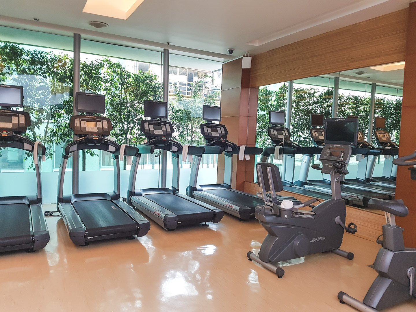 Mexico City Marriott Reforma Gym Cardio Equipment