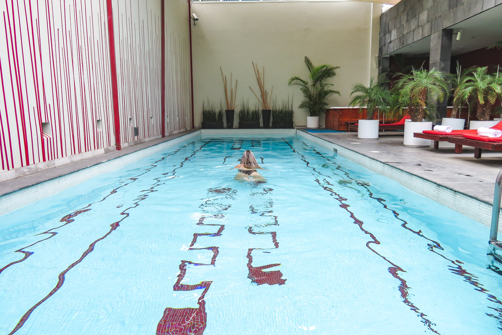 Mexico City Marriott Reforma Lap Pool