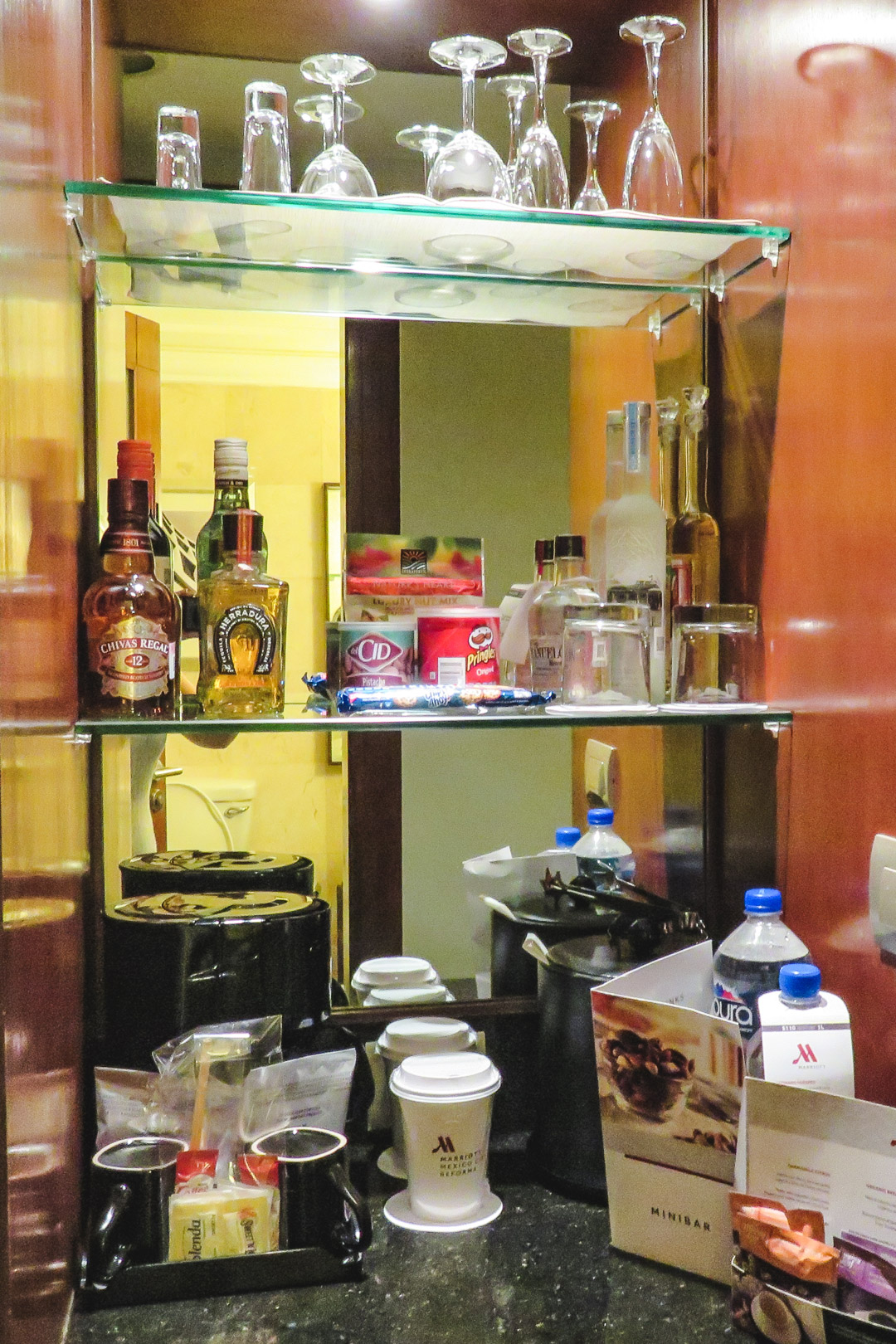 Mexico City Marriott Reforma Mini Bar