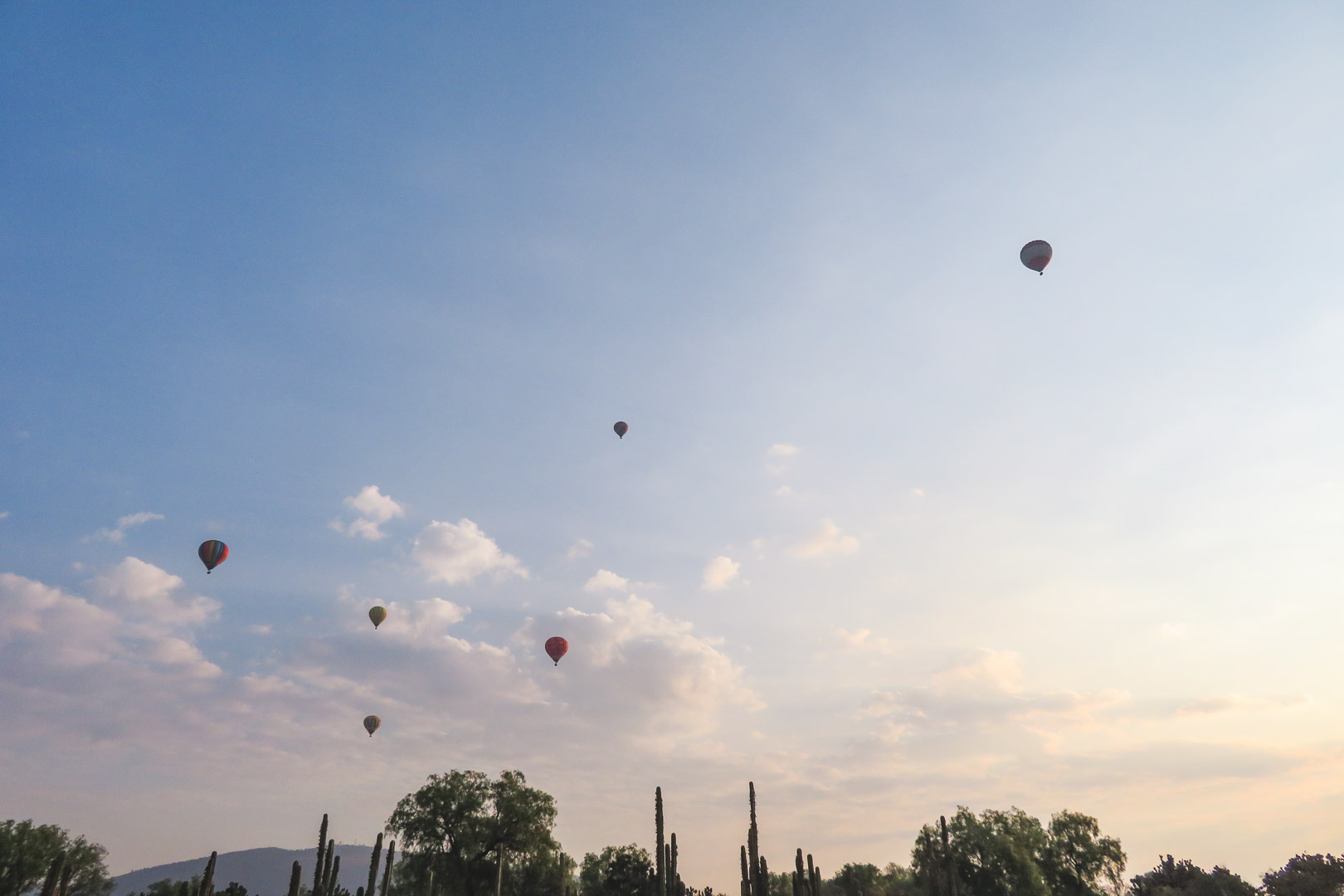 Mexico City Teotihuacan Hot Air Balloons