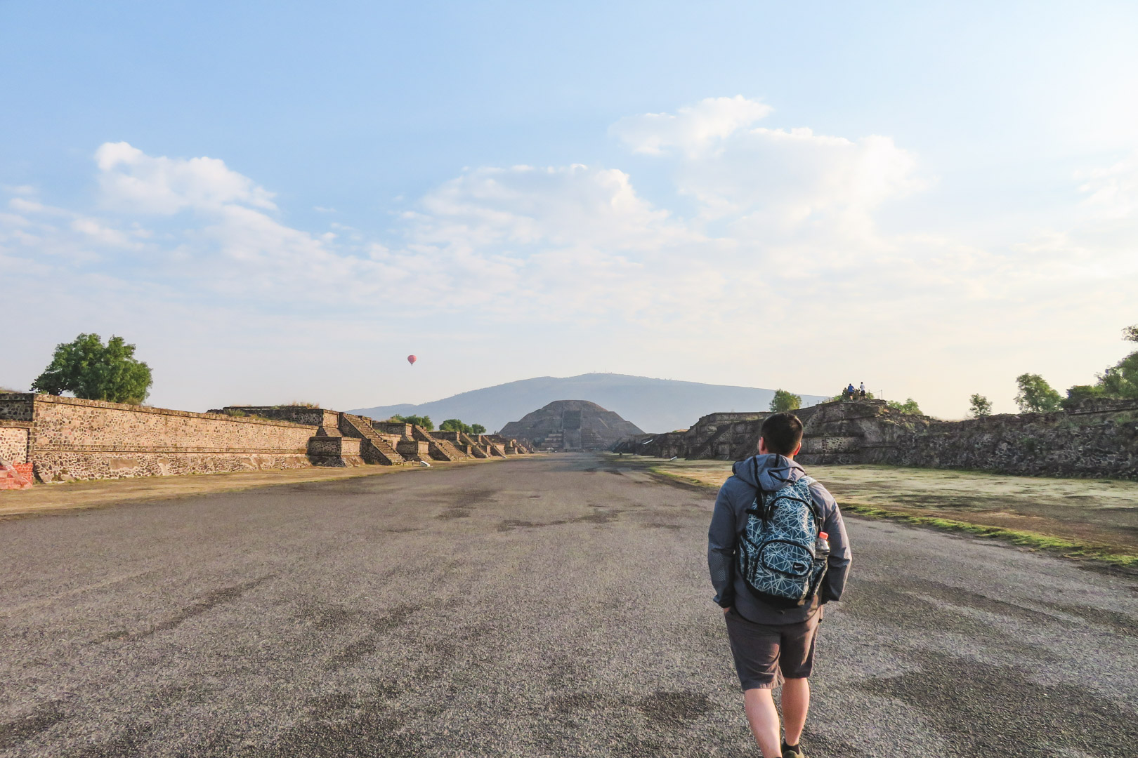 Mexico City Teotihuacan Morning