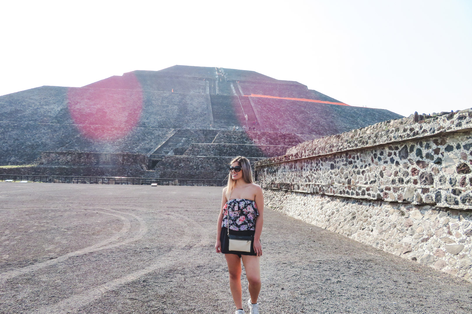 Teotihuacan Pyramid of the Sun Base