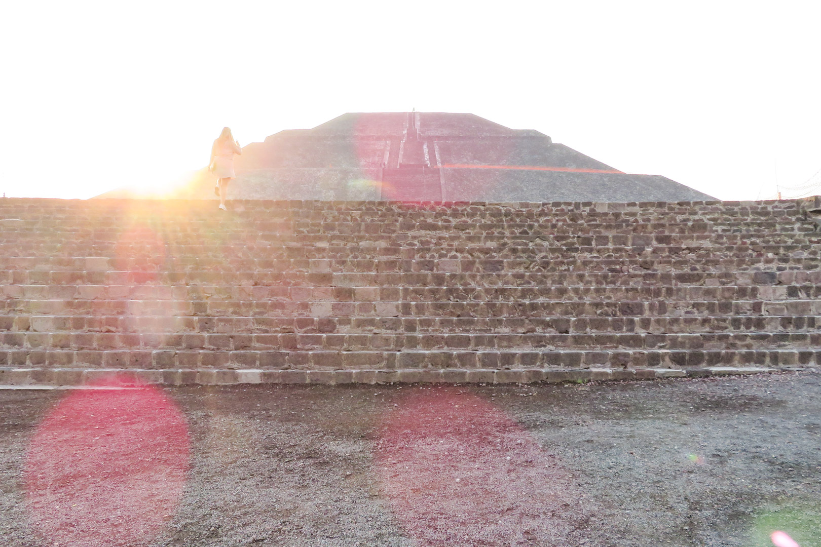 Teotihuacan Sunrise Pyramid of the Sun