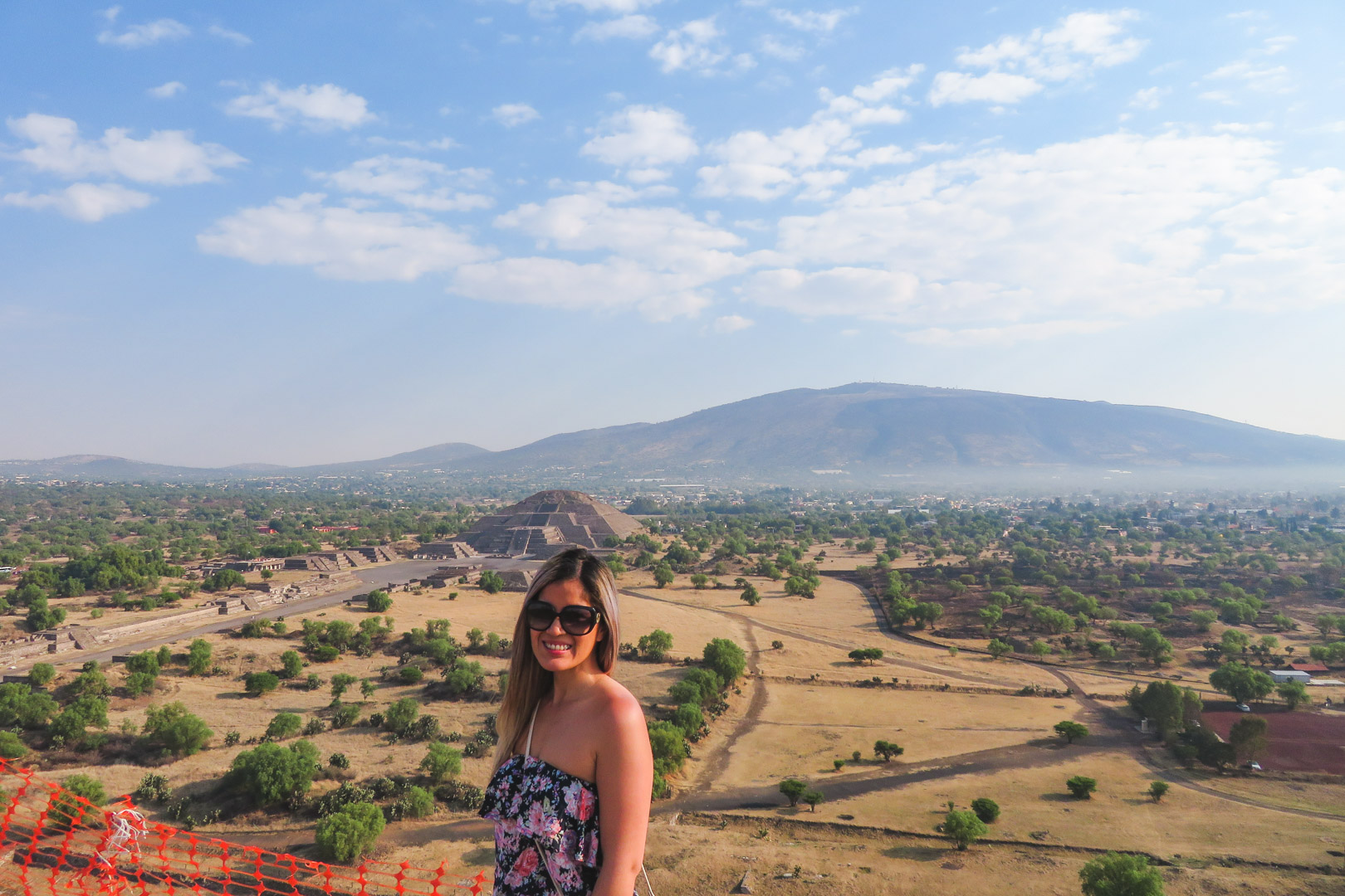 Teotihuacan View from Pyramid of the Sun