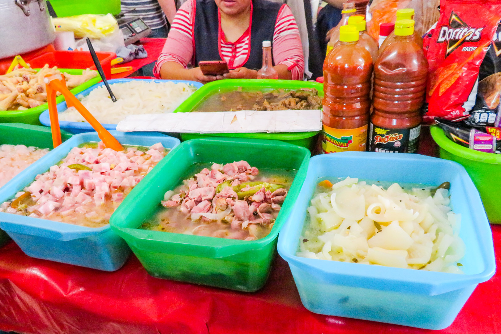 Mercado La Cruz Querétaro 