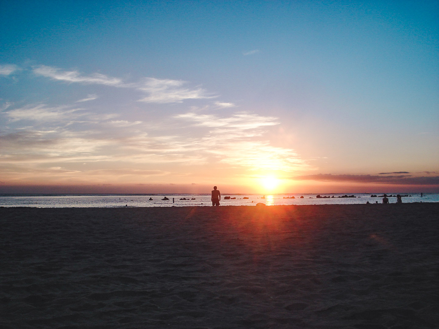 Sunset at Waikiki