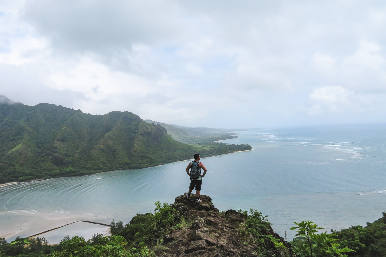 Oahu off the Beaten Path Crouching Lion View