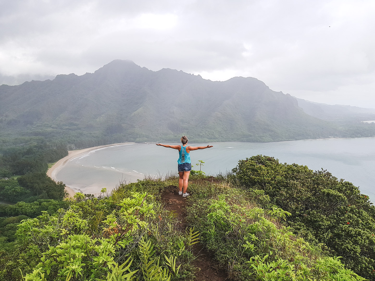 Oahu off the Beaten Path Crouching Lion View