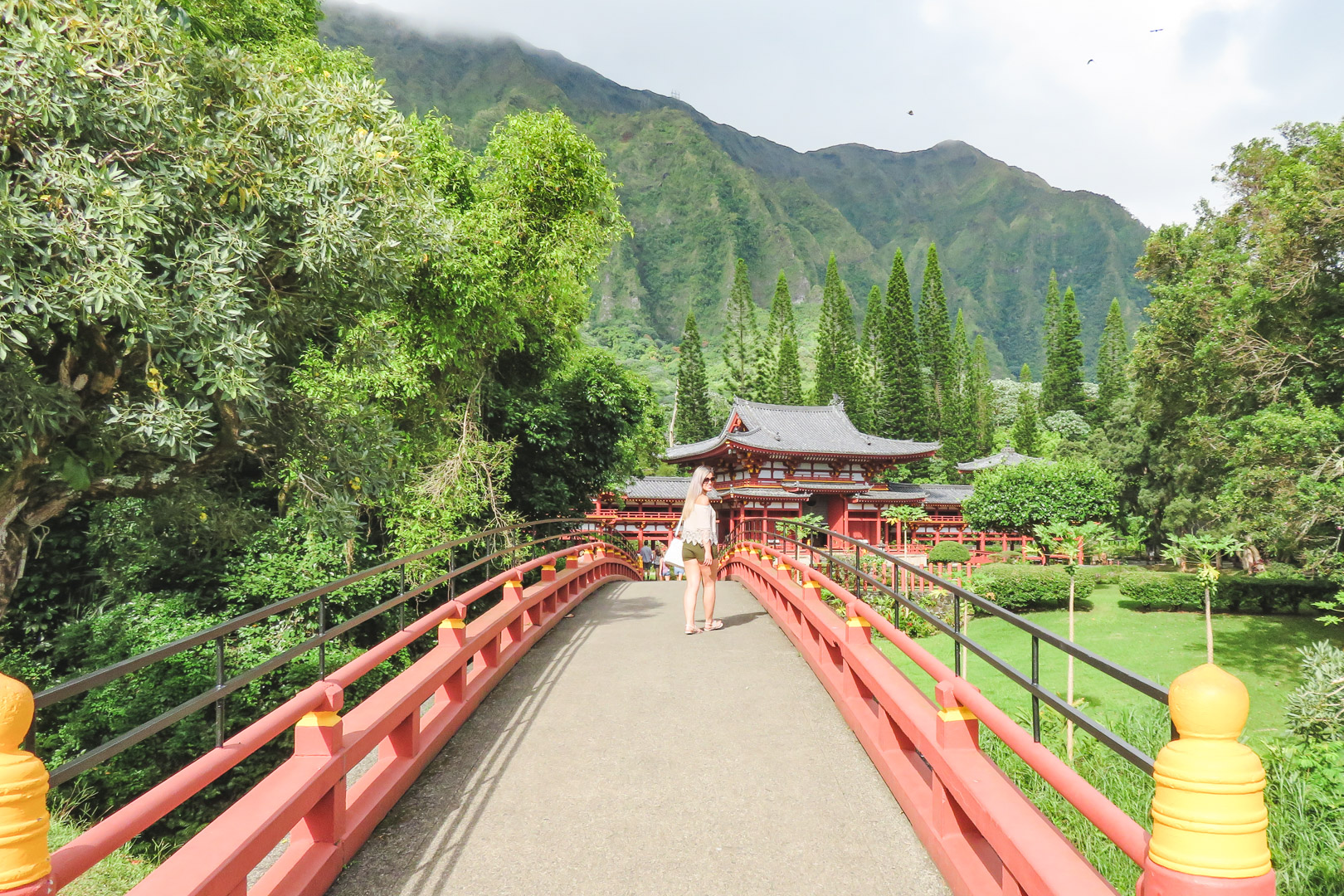 Oahu off the Beaten Path Entrance to Byodo-in Temple